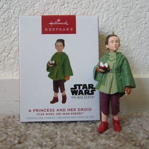 Star Wars Obi-Wan Kenobi A Princess and Her Droid 2023 Hallmark ornament